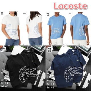 เสื้อ Lacoste Slim Fit T-Shirt ใส่ได้ทั้ง ชาย หญิง ส่งฟรี