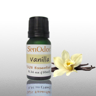 SenOdos น้ำมันหอมระเหยแท้ 100% กลิ่นวานิลลา Vanilla 100% Pure Essential Oil 10 ml.