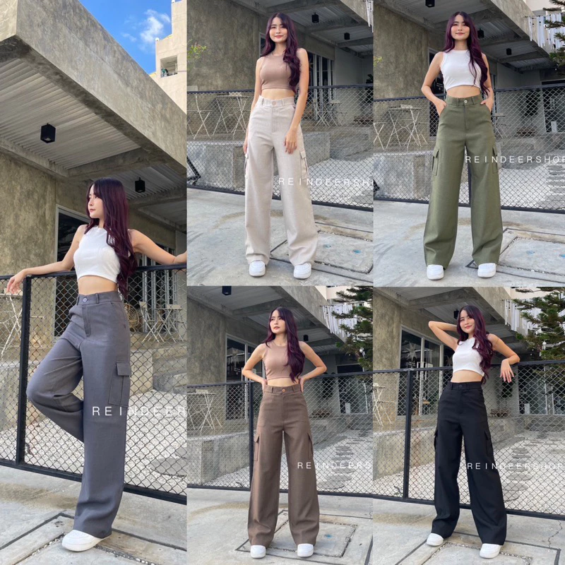 New Arrival💝✨ กางเกงคาร์โก้รุ่นใหม่🥰