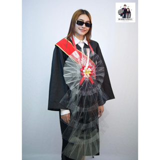 พวงมาลัย เงิน ใส่ ธนบัตร แบงก์ 50 ใบ (วงกลม) ของขวัญรับปริญญ…