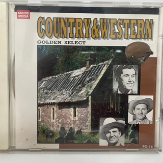 1 CD  MUSIC ซีดีเพลงสากล   COUNTRY &amp; WESTERN  GOLDEN SELECT 1  FO-16    (D16D16)