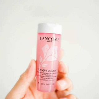 โทนเนอร์ขนาดทดลองLANCOME TONIQUE CONFORT RE-HYDRATING COMFORTING TONER WITH ACACIA HONEY 50ML.