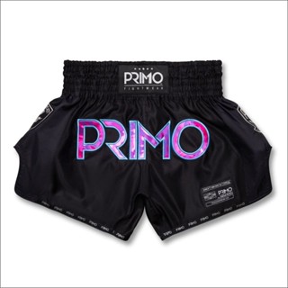 Muay Thai Shorts - Hologram Series - Vice City  กางเกงมวยไทย - รุ่น Hologram - Vice City สีดำ