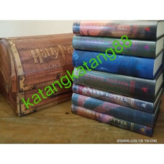 Harry Potter Boxed Set หนังสือปกแข็ง 1-7 เล่มจบ ในหีบสมบัติ //มือสอง(หายาก)