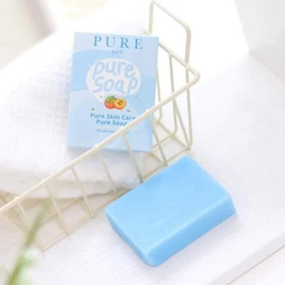 สบู่เพียว Pure Skin Care Pure Soap เพียวสกินเคร์ เพียวโซฟ ขนาด 80 g.