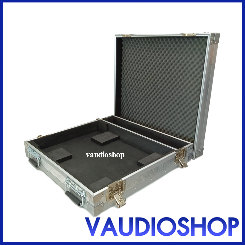 RACK Mixer COMPACT CM166AD แร็คมิกเซอร์ พร้อมช่องเก็บของ สำหรับ Mixer 16 channel แร็กไม้ผิวอลูมิเนีย