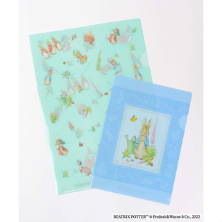 Set แฟ้ม A4 &amp; A5 Peter Rabbit 120th Anniversary แบบสีฟ้า