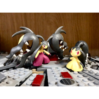 Mawile &amp; Mega Mawile Pokemon Monster Tomy Collection Figure #โปเกม่อน