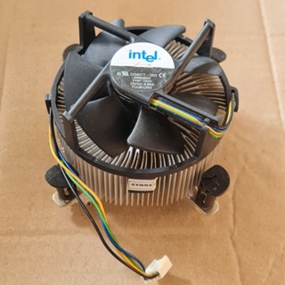 HEATSINK+พัดลม CPU INTEL SOCKET 775 แบบหนา มีฐานล็อคบอร์ด