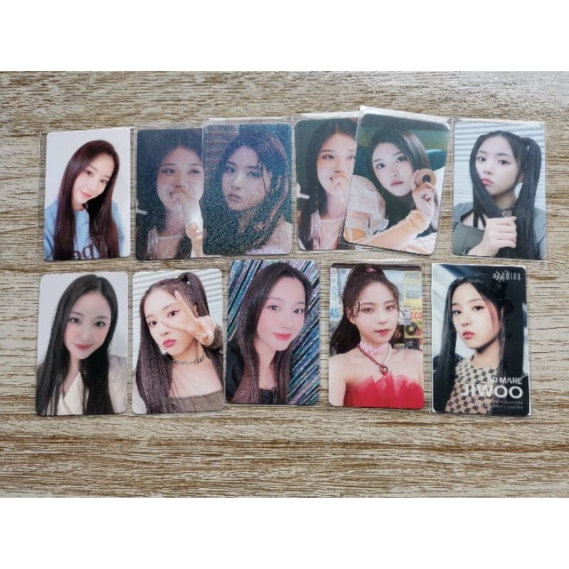 เหมาการ์ดจีอู jiwoo nmixx ได้ทั้งหมดตามรูป