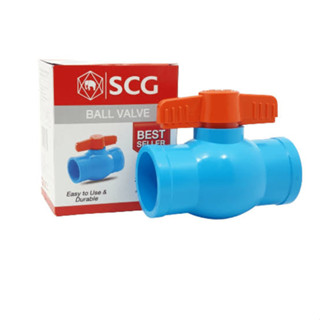 บอลวาล์ว PVC 1/2” 4หุน  scg