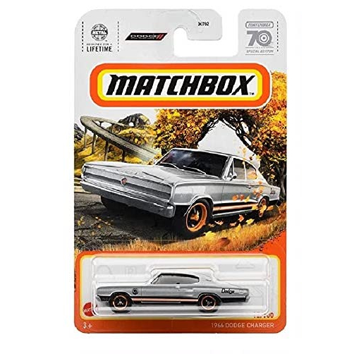 Matchbox 1/64 No.12 1966 Dodge Charger