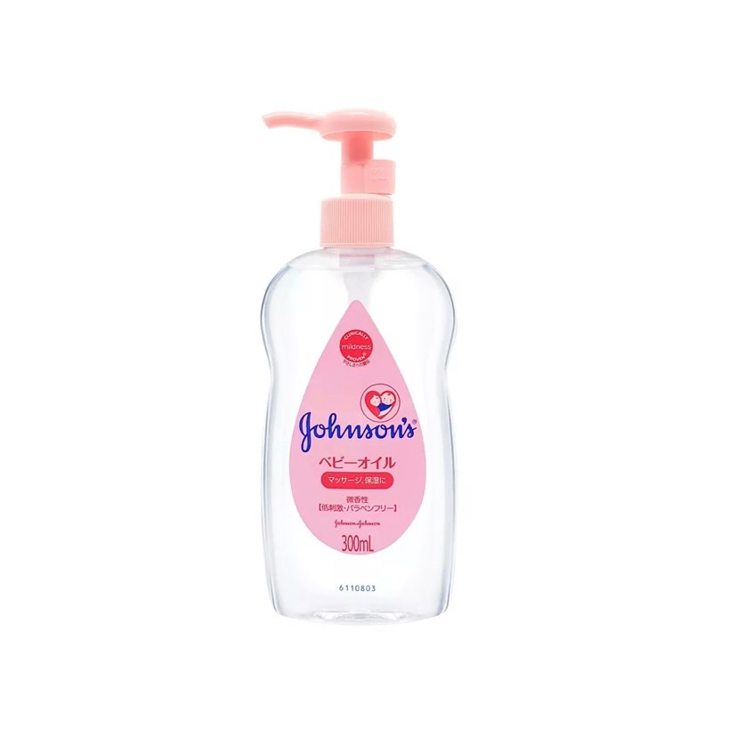 Johnson's Baby Makeup remover Gentle Oil 300 ml ออยล์เช็ดเครื่องสำอาง สูตรนำเข้าจากญี่ปุ่น 300 มล.