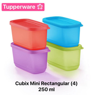 Tupperware รุ่น Cubix Mini Rectangular (4) 250ml