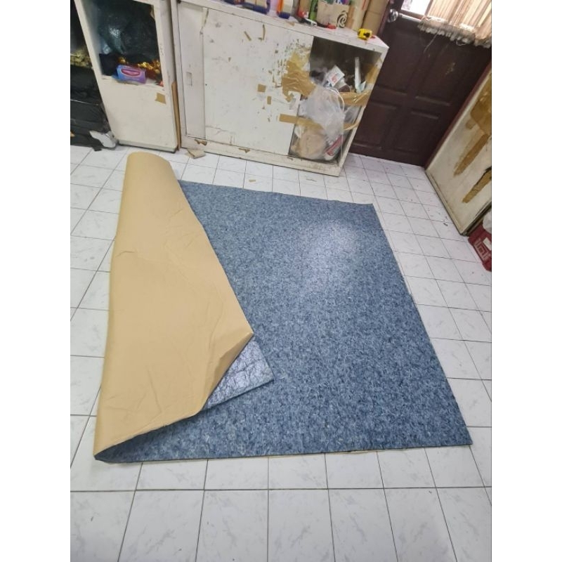 ฉนวนผ้า แบบมีกาว กว้าง 150cm. หนา 10มิล. หนา ใช้กันความร้อนภายในรถยนต์​ กันร้อนซับเสียง