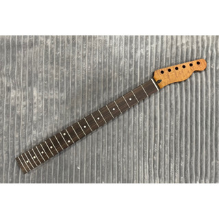 Custom 22 Frets Roasted Flame Maple Neck TL Guitar Neck