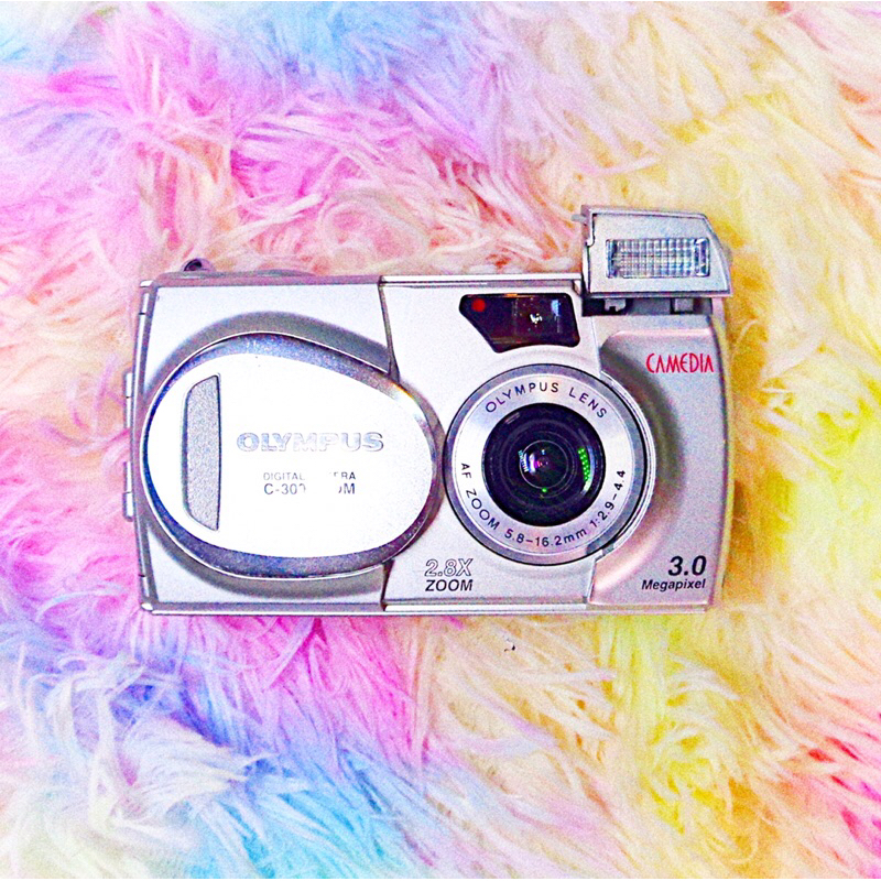 กล้องดิจิตอล 📸 Olympus Camedia C-300 Zoom (2002) 🇯🇵 ทำงานเต็มระบบ 💯✨ แรร์ไอเทม 💎