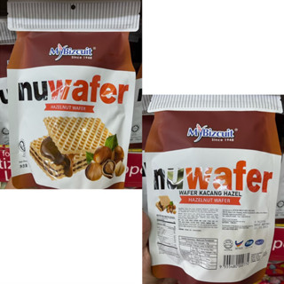 นูเวเฟอร์ nuwafer ขนมเวเฟอร์สอดไส้ช็อคโกแลต ขนาด 130 กรัม