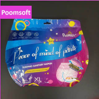 (โปรโมชั่นสินค้าใหม่) ผ้าอนามัย poomsoft ，กางเกงผ้าอนามัย กันรั่วซึม, แบบบางเฉียบกระชับ ,ปกป้องตลอดคืน