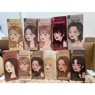 🎨KOTA Color Cream สีย้อมผมออแกนิค ยาย้อมผม มี 9 เฉดสี 100 ml.