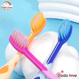 DODOLOVE แปรงสีฟันเด็ก ลายราฟ สำหรับสำหรับเด็ก 2-5 ปี แปรงสีฟัน ขนนุ่ม