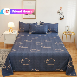 Friend house ชุดผ้าปูลายการ์ตูนสุดน่ารัก ขนาด 3.5F/5F/6F  นอนสบาย คุ้มมาก