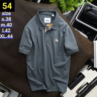 BURBERRY POLO SHIRT ปัก LOGO