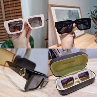 LV Unisex Sunglasses UV protection premium for gift with Box set Lv-09