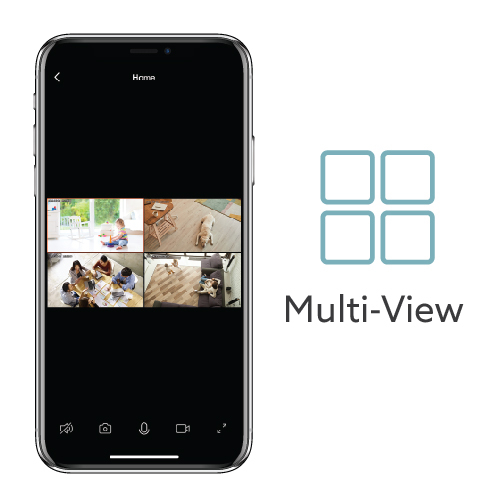 LAMPTAN กล้องวงจรปิด Smart 360° Wifi Camera Quo หมุนได้รอบทิศทาง ควบคุมด้วย Smartphone - รูปที่ 7