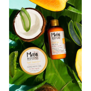 {พร้อมส่ง/พรีออเดอร์ 💯💇‍♀️} Maui Moisture Curl Milk, Curl Quench + Coconut Oil, 8 fl oz (236 ml)