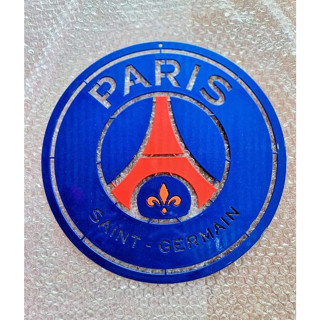 ปารีแซ้ง-แฌร์แม็ง PARIS SAINT-GERMAIN เหล็กตัดเลเซอร์ 30x30 cmหนา 2.5mm หนัก1.2 kgสีเหมือนจริงใช้สีพ่นรถยนต์ สวยทน