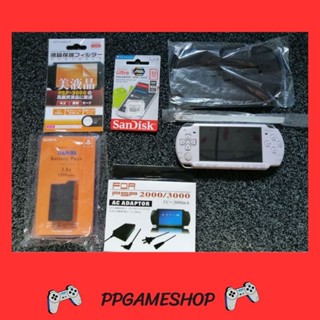 เครื่องเกม Sony PSP รุ่น 2000 ของแท้ สภาพดี พร้อมเล่น อุปกรณ์ครบ เก็บเงินปลายทางได้