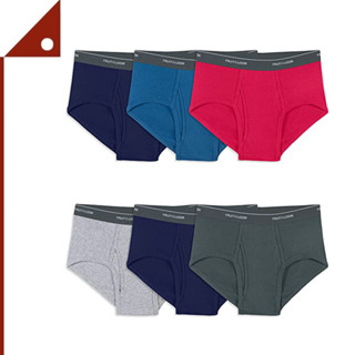 Fruit of the Loom : FOLMTFBA-L* กางเกงในผู้ชาย Mens Fashion Brief 6-pk, Large