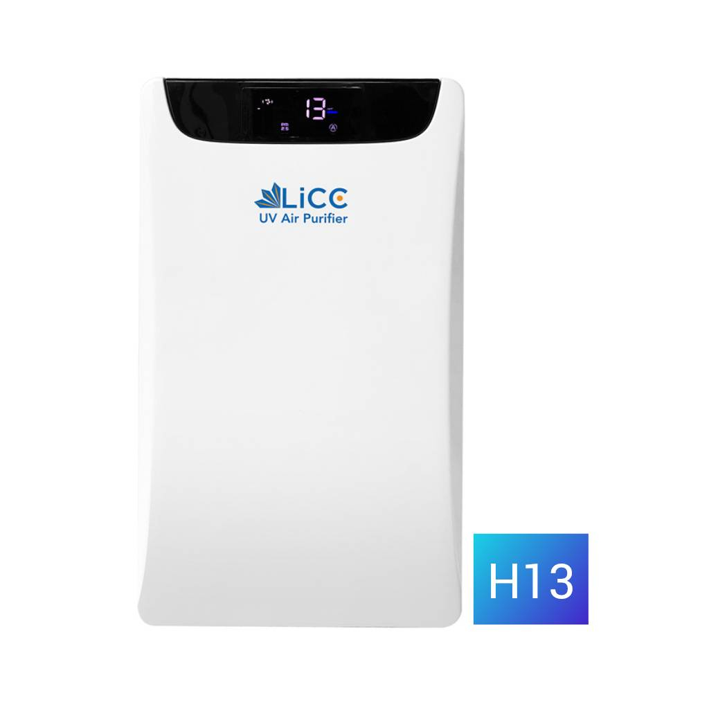 LiCC เครื่องฟอกอากาศ UV รุ่น FRESH-141 HEPA H13 กรองฝุ่น PM2.5 สารก่อภูมิแพ้ กลิ่น ไวรัส สารเคมี