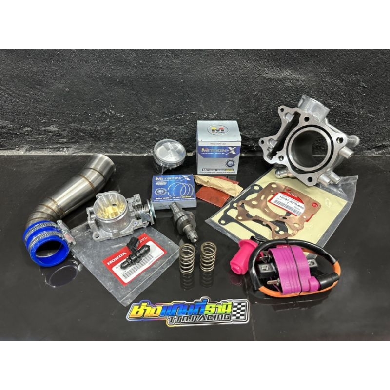 ลูกสูบรถPcx/Click ชุดเสื้อลูกสูบpcx125-150 เสื้อสูบรถpcx/click ลูก58/59/60/61/62/63/65/66มิล ลูกคลิก