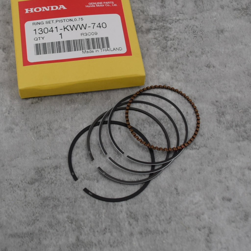 ชุดแหวนแท้(S0.75/50.75มิล) เวฟ110i/ดรีม110i (2011-2017) Scoopy-I (10-16) / Zoomer-x(12-14) / spacy-I