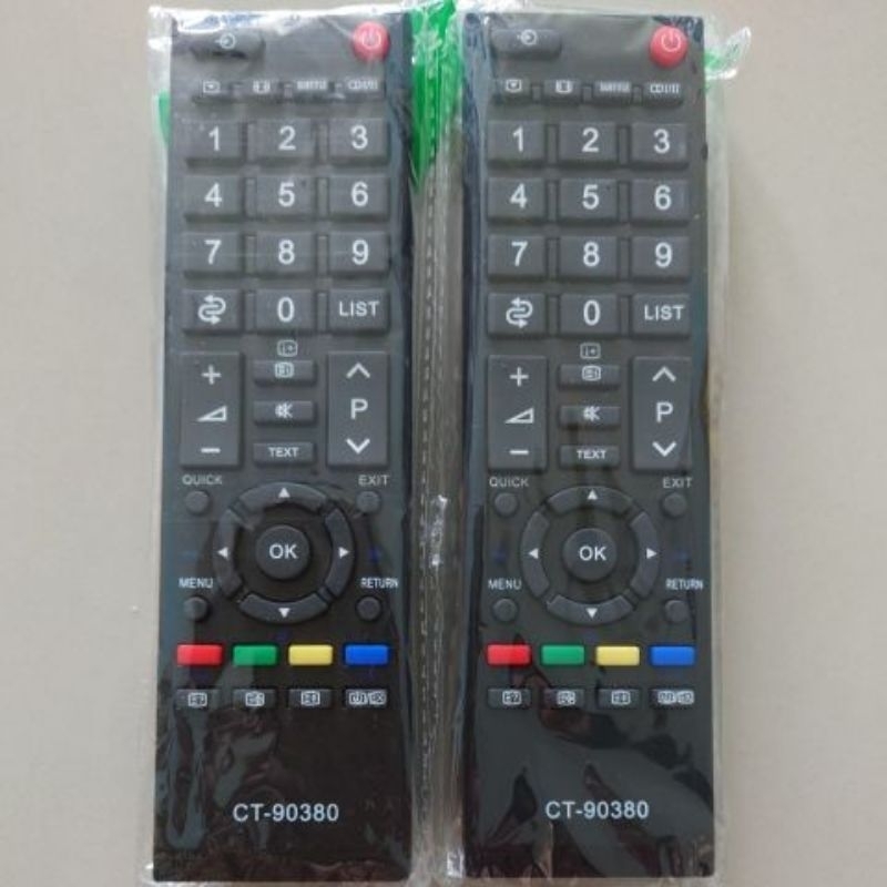 ✅พร้อมส่ง* รีโมททีวี โตชิบ้า Remote Toshiba รุ่น CT-90448 CT-90380