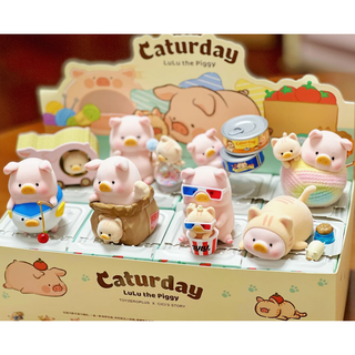 [แบบแยก] LuLu The Piggy Caturday series ลิขสิทธิ์แท้ 🐷💖 52TOYS Pig หมูน้อย ของสะสม ของขวัญ หมู Toy Zero Plus