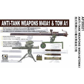 1/35 Anti-Tank Weapons M40A1 &amp; Tow A1 [AF 35021]