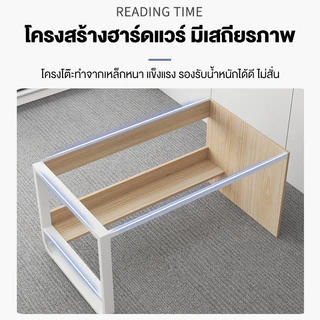 MMY โต๊ะทำงาน 100/120/140CMโต๊ะทำงานมีลิ้นชัก