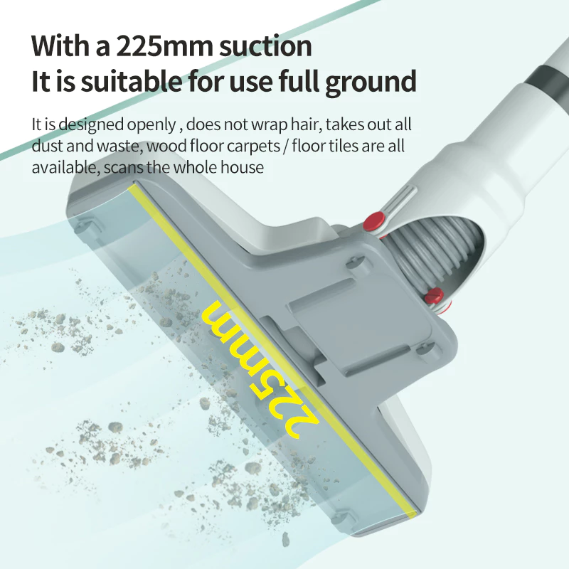KENTO LITE เครื่องดูดฝุ่นไร้สาย 35500pa Vacuum Cleaner เครื่องดูดฝุ่น ดูดไรฝุ่น  3in1 หัวต่อ 16ชิ้น รับประกัน 1ป thumbnail 9