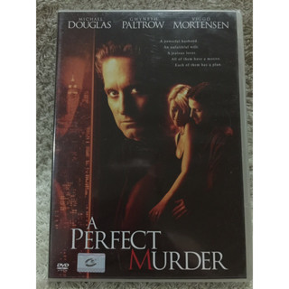 DVD A Perfect Murder. (Language English) (Sub Thai/English) อะเพอร์เฟคเมอร์เดอร์ เจ็บหรือตายอันตรายเท่ากัน