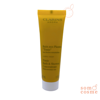 Clarins Tonic Bath &amp; Shower Concentrate with Essential Oils 30 ml.