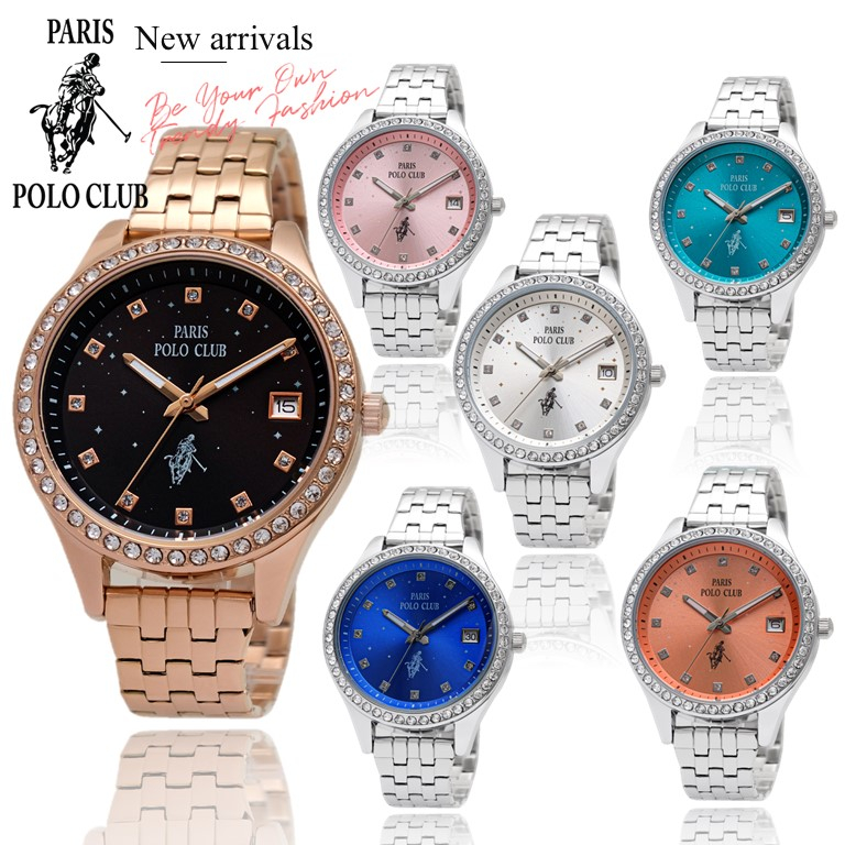 นาฬิกาข้อมือผู้หญิง Paris Polo Club รุ่น PPC-220527L