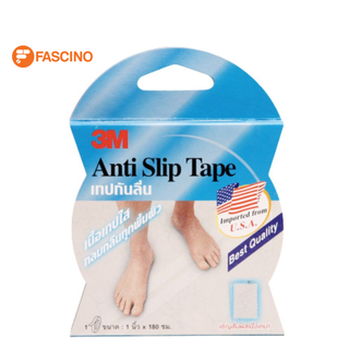 3M ANTI-SLIP เทปกันลื่น ขนาด 1 นิ้ว X180 ซม. สีใส