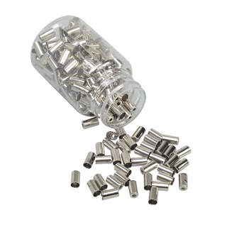 ปิดปลอกสายเบรค Aluminium ขนาด 5mm สำหรับปิดปลายสายนอก
