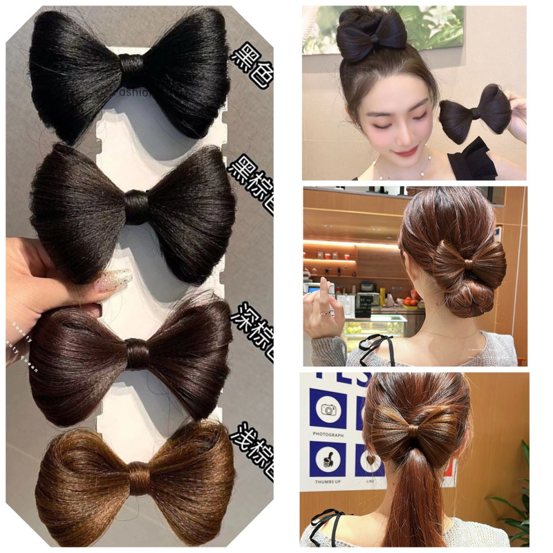 โบว์ติดผม เน็ตติดผม กิ๊บติดผม โบว์ผูกผม แฮร์พีช