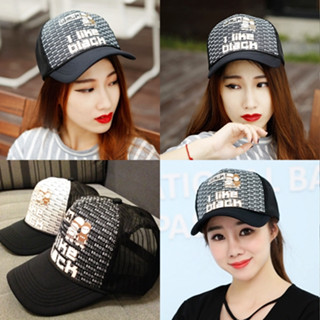 Cap_I like Black Hat หมวกแก็ป ราคาถูก พร้อมส่ง