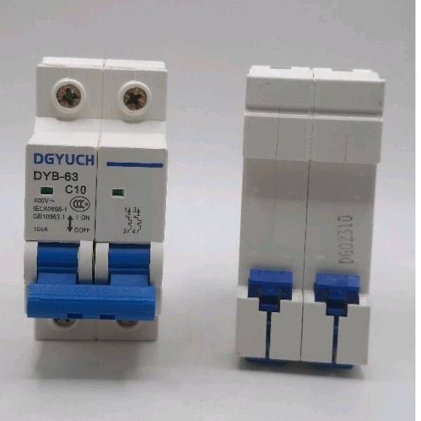 เซอร์กิตเบรกเกอร์ DYB-63 2P 6A 10A 16A 20A 32A 63A ลูกเซอร์กิต Circuit Breaker