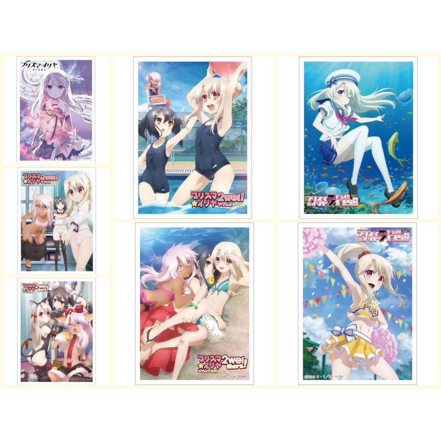 Sleeve Fate/kaleid liner Prisma Illya : Illya, Miyu, Kuro v.2 - ซองใส่การ์ด